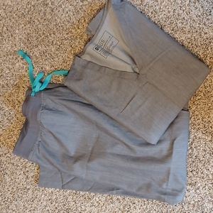 Figs scrub set, gray, medium